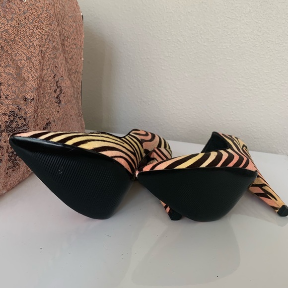 Excit Pink White Keisha Cole by Steve Madden Sz 8 - Picture 6 of 7